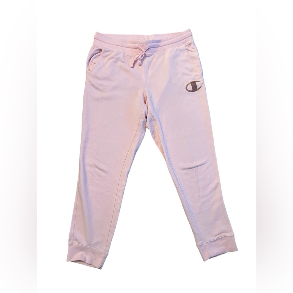 CHAMPION - Women - Powerblend Graphic Jogger - Light Pink medium